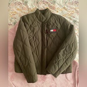 Tommy Hilfiger size S Olive Quilted Jacket